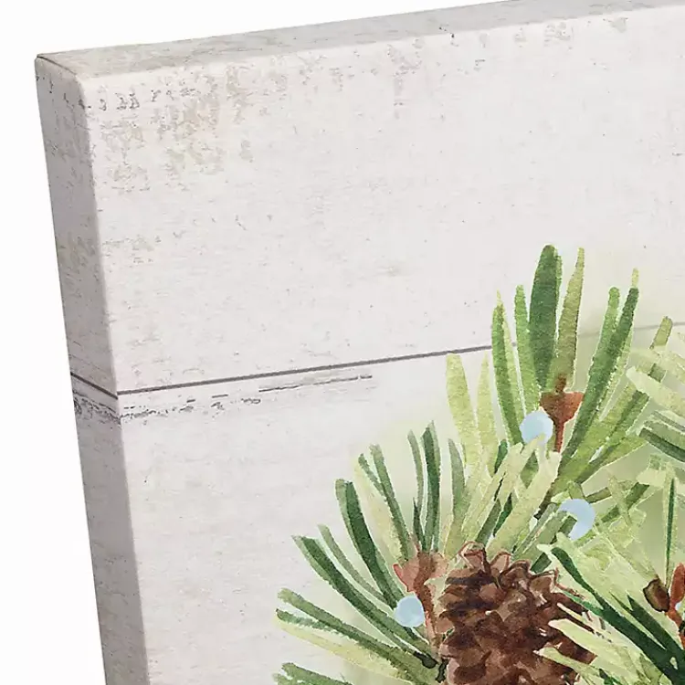 Outlet Joy Pine Tree Canvas Art Print Christmas Art & Wall Decor