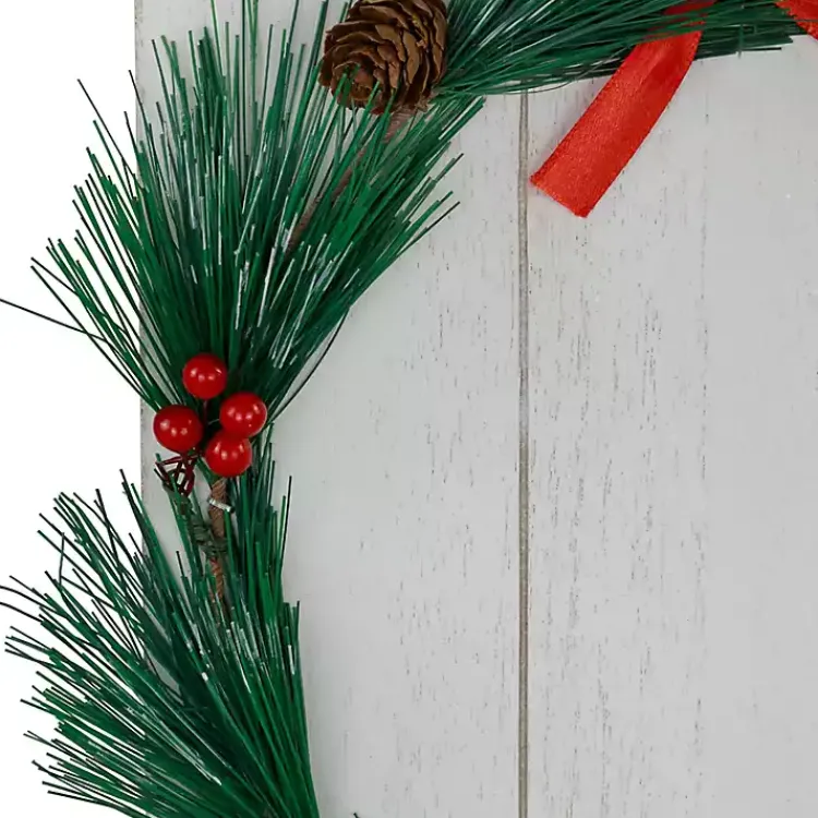 Outlet Joy to the World Wreath Christmas Porch Board Outdoor Christmas Decorations