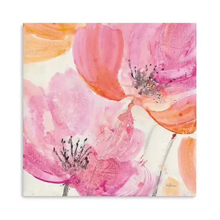 Kirklands Home Canvas Art|Joyous I Canvas Art Print Pink