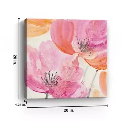 Kirklands Home Canvas Art|Joyous I Canvas Art Print Pink