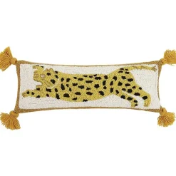 Sale Justina Blakeney Cheetah Wool Lumbar Pillow Pillows