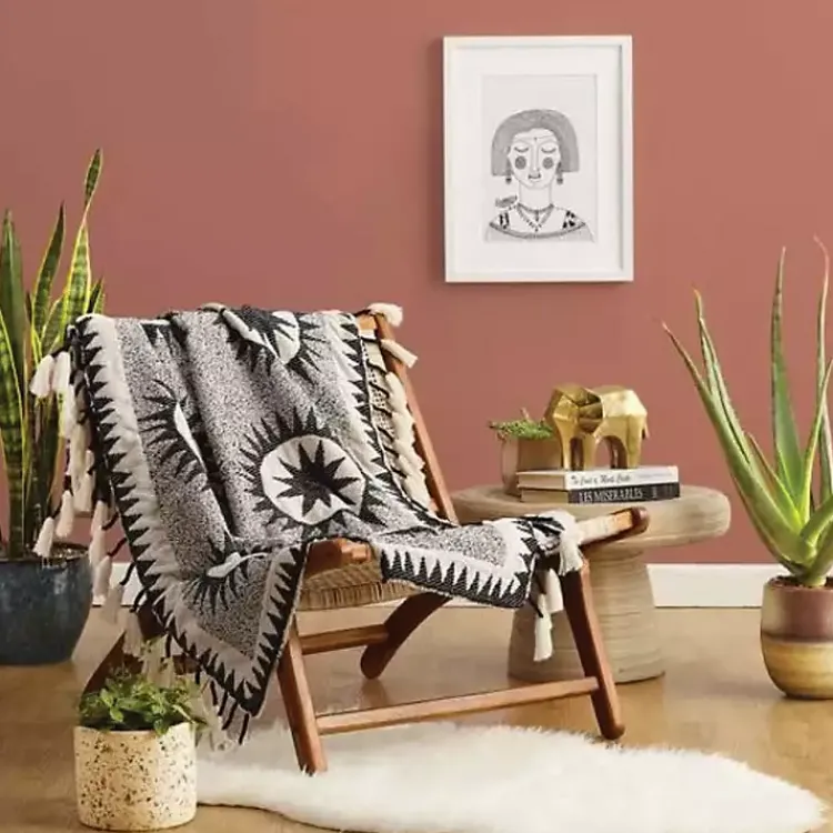 Hot Justina Blakeney Sun Medallion and Dots Throw Blankets & Throws