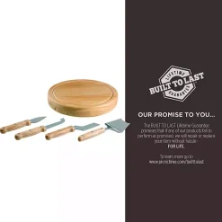 Kirklands Home Serving & Entertaining|Kansas City Chiefs Cheese Board and Tool Set Tan