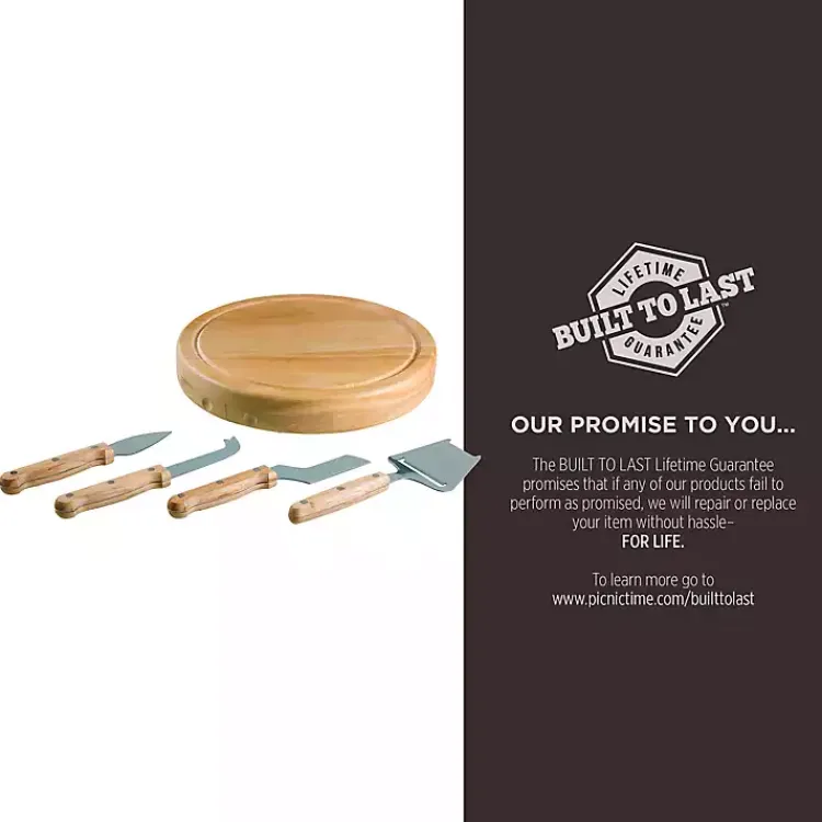 Kirklands Home Serving & Entertaining|Kansas City Chiefs Cheese Board and Tool Set Tan