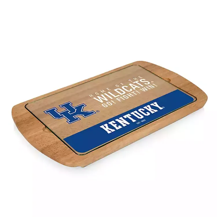Kirklands Home Serving & Entertaining|Kentucky Wildcats Wood and Glass Serving Board