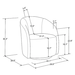 Kirklands Home Accent Chairs|Khaki Boucle Danielle Accent Chair Tan