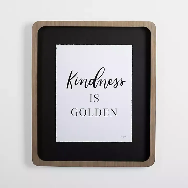 Kirklands Home Wall Quotes & Signs|Kindness is Golden Wall Plaque