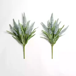 New Large Blue Heather Bushes, Set of 2 Stems & Bouquets