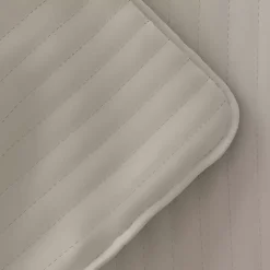 Kirklands Home Quilts|Latte Stitched Stripes 3-pc. King Quilt Set Tan