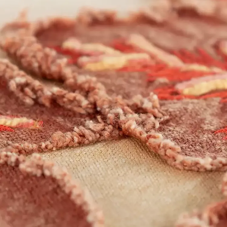 Sale Leaf Patterned Harvest Lumbar Pillow Fall