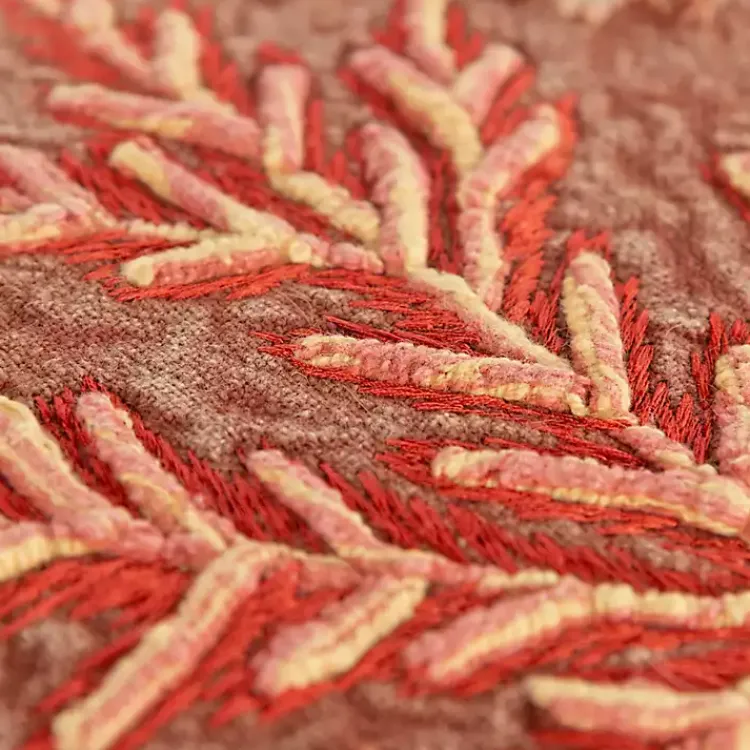 Sale Leaf Patterned Harvest Lumbar Pillow Fall