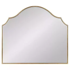 Kirklands Home Decorative Mirrors|Leanna Gold Arched Frame Mirror