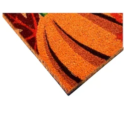 Clearance Leaves and Pumpkins Fall Coir Doormat Fall