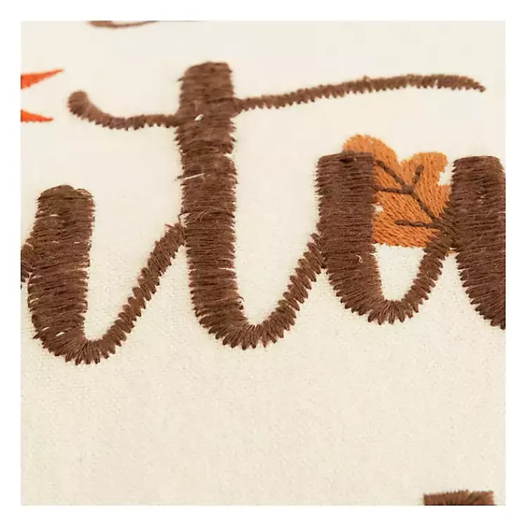 Sale Leaves are Falling Autumn is Calling Lumbar Pillow Fall