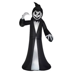 Sale LED Animated Reaper Halloween Inflatable, 9.5 ft. Halloween