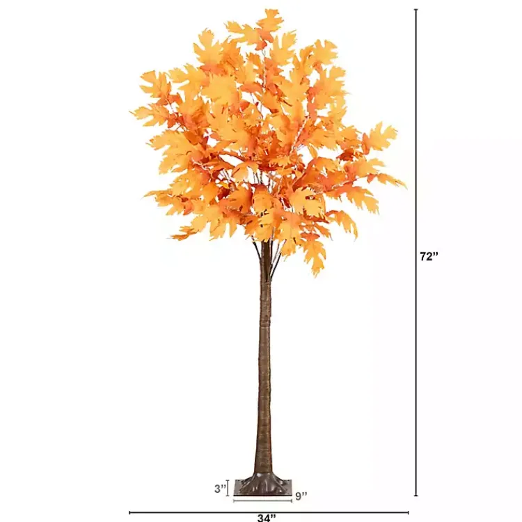 Online LED Autumn Maple Tree, 6 ft. Fall