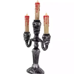New LED Bloody Skull Halloween Candelabra Halloween