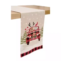 Sale LED Christmas Road Trip Table Runner Christmas Dining & Entertaining