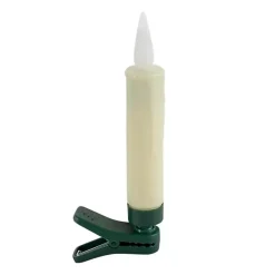 LED Clip-On Taper Candles, Set of 10 Christmas Tree Decorations