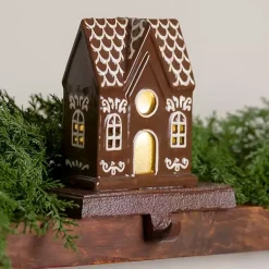 Hot LED Gingerbread House I Stocking Holder Christmas Stockings & Stocking Holders
