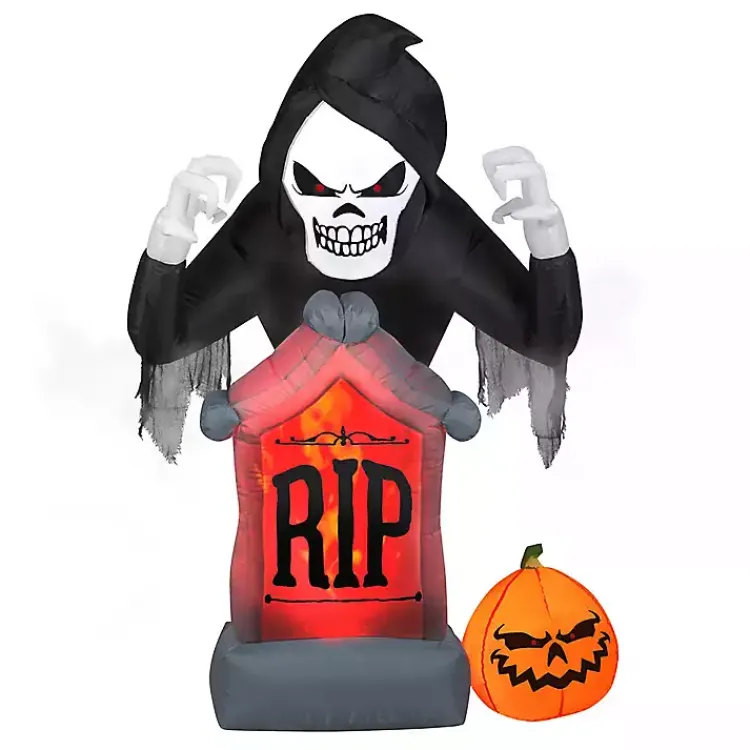 Outlet LED Grim Reaper Outdoor Halloween Inflatable Halloween