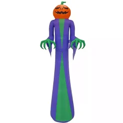 Clearance LED Jack O Lantern Halloween Inflatable, 12 ft. Halloween