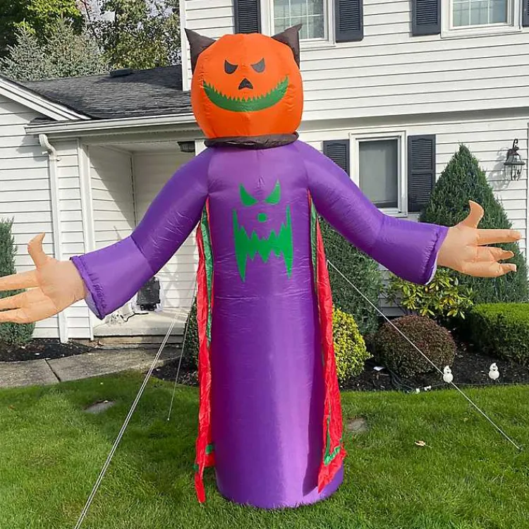 Online LED Jack O Lantern Reaper Outdoor Inflatable Halloween