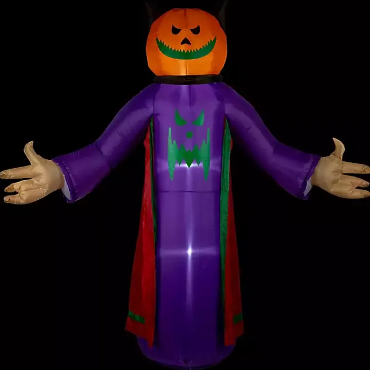 Online LED Jack O Lantern Reaper Outdoor Inflatable Halloween