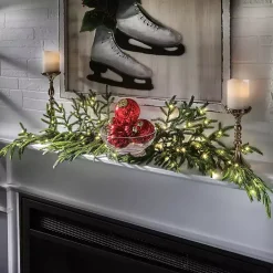 Clearance LED Natural Touch Norfolk Pine Spray Christmas Arrangements & Garland