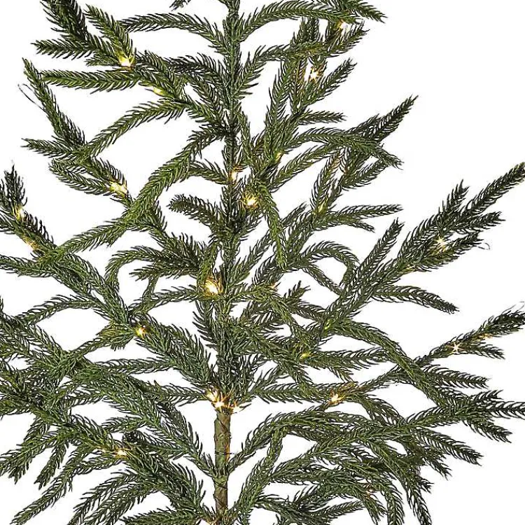 Clearance LED Natural Touch Norfolk Pine Spray Christmas Arrangements & Garland