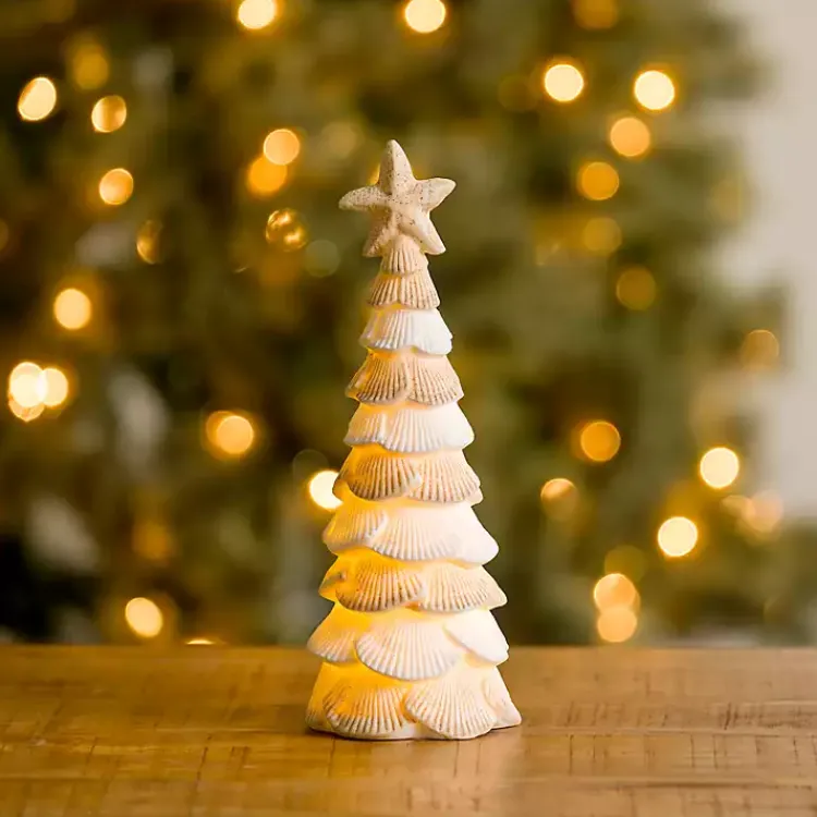 Sale LED Seashell Christmas Tree Christmas Decorations