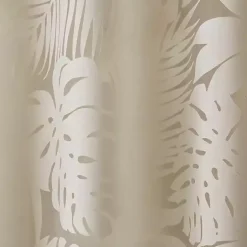 Kirklands Home Curtains & Drapes|Leilani Palm Leaf Curtain Panel, 63 in. Tan