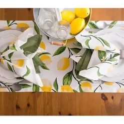 Kirklands Home Table Linens|Lemon Bliss Table Runner, 108 in. Multi
