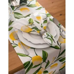 Kirklands Home Table Linens|Lemon Bliss Table Runner, 108 in. Multi