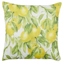 Kirklands Home Outdoor Cushions & Pillows|Lemon Burst Outdoor Pillow