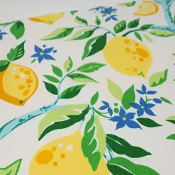 Kirklands Home Outdoor Cushions & Pillows|Lemon Tree Tufted Outdoor Settee Cushion, 44 in.