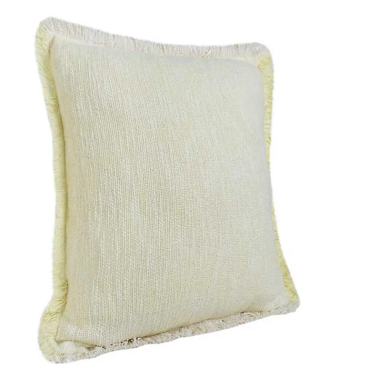 Discount Lemonade Handwoven Appen Throw Pillow Pillows