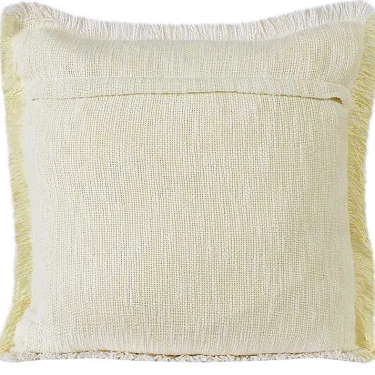 Discount Lemonade Handwoven Appen Throw Pillow Pillows