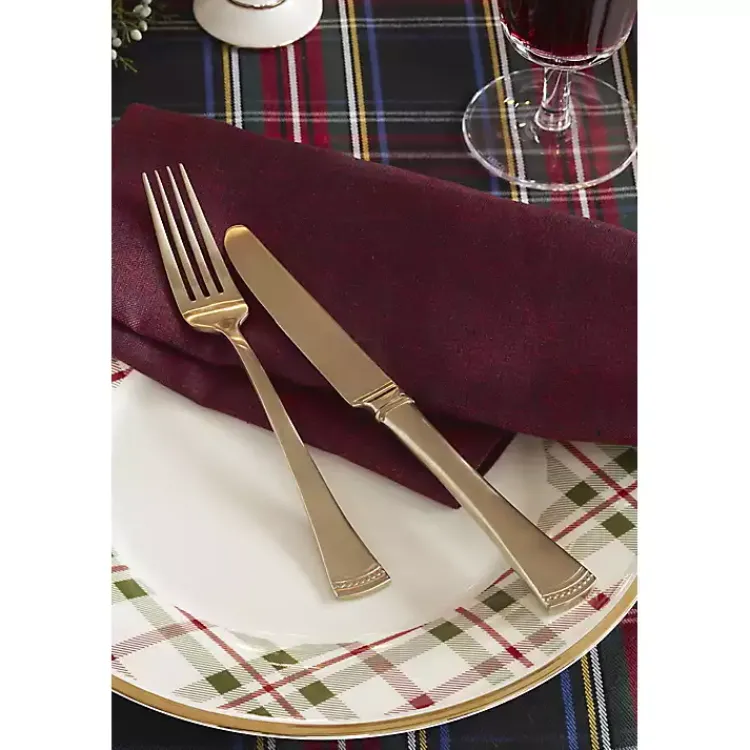 Clearance Lenox Holiday Plaid 12-pc. Dinnerware Set Christmas Dining & Entertaining