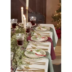 Clearance Lenox Holiday Plaid 12-pc. Dinnerware Set Christmas Dining & Entertaining