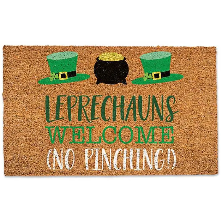 New Leprechauns Welcome Doormat St Patricks Day Decorations