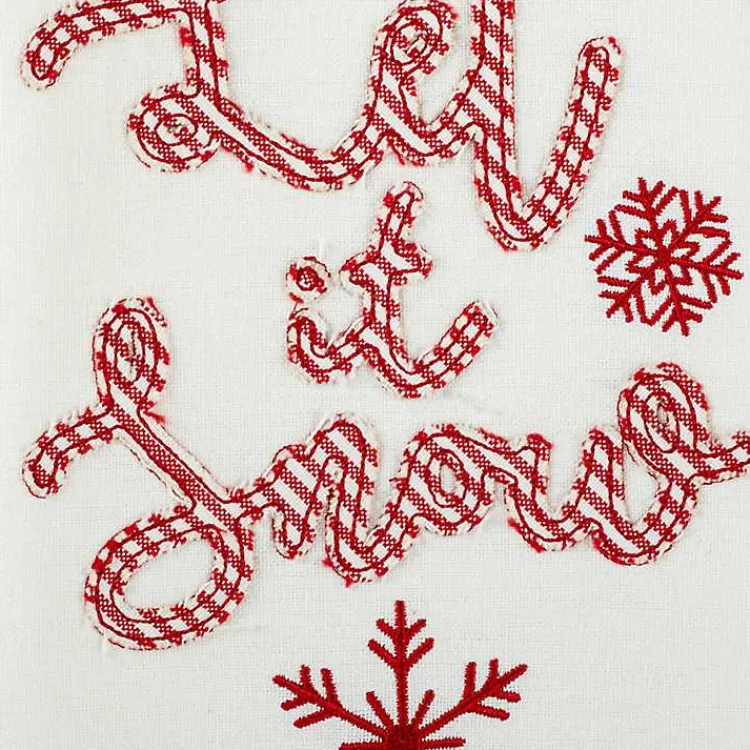 Online Let it Snow Kitchen Towels, Set of 3 Christmas Dining & Entertaining