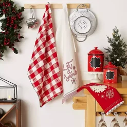 Online Let it Snow Kitchen Towels, Set of 3 Christmas Dining & Entertaining