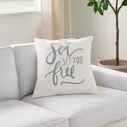 New Let the Sea Set You Free Pillow Cover Pillows