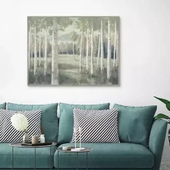 Kirklands Home Framed Art|Light Aspens Forest Framed Wall Art