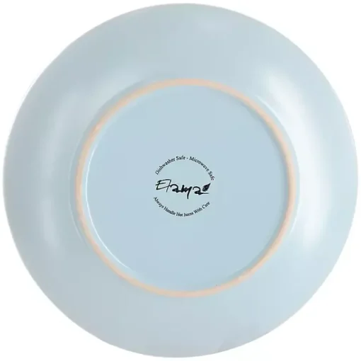 Kirklands Home Dinnerware|Light Emilia Stoneware 16-pc. Dinnerware Set Blue