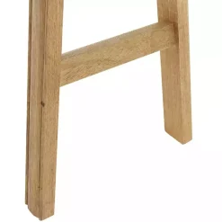 Kirklands Home Benches & Ottomans|Light Mango Wood Rustic Tall Bench Brown