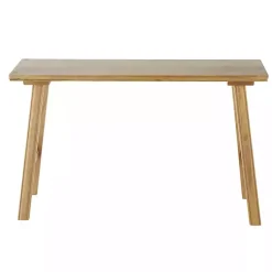 Kirklands Home Benches & Ottomans|Light Mango Wood Rustic Tall Bench Brown