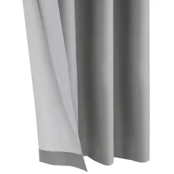 Kirklands Home Curtains & Drapes|Light Alpine Blackout Curtain Panel, 108 in. Gray