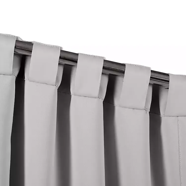 Kirklands Home Curtains & Drapes|Light Blackout Curtain Panel Set, 95 in. Gray